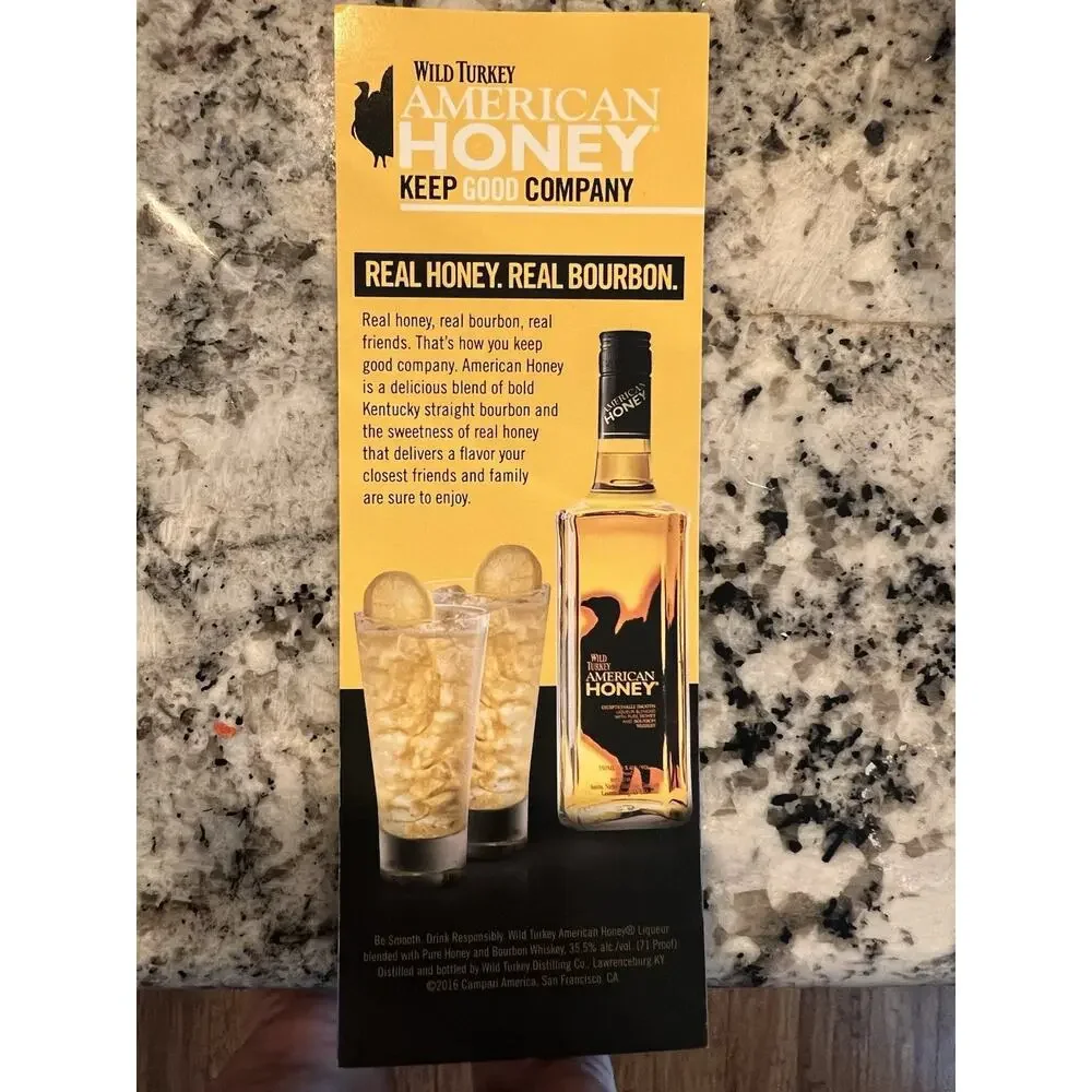 Wild Turkey Mix Pitcher American Honey Lemonade 50 oz Plastic Keep Good Company